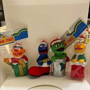 Sesame Street Christmas Ornament Set - Multicolor 4